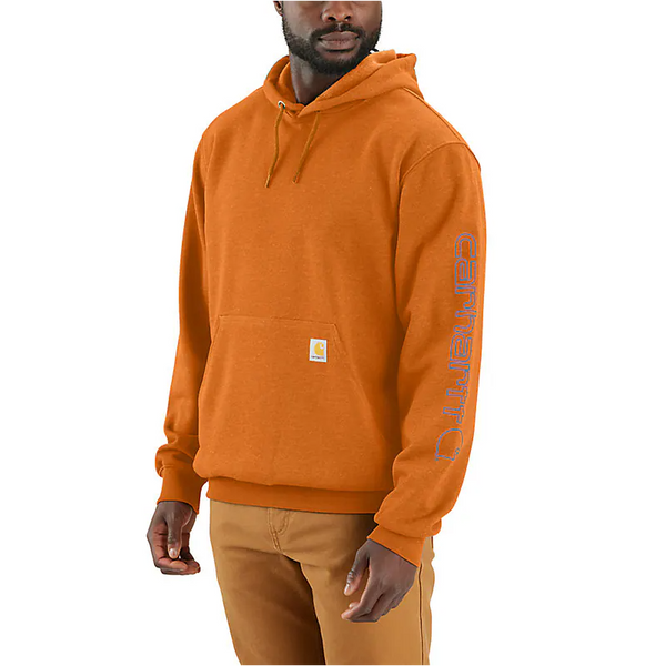 Carhartt safety orange hoodie best sale