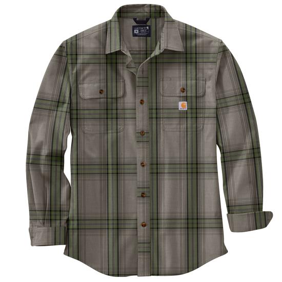 Carhartt Loose Fit Heavyweight Flannel Long-Sleeve Plaid Shirt - 10594 –  WORK N WEAR
