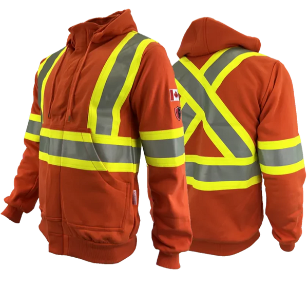 Atlas Hi-Vis FR / AR Zip-Up Hoodie 402