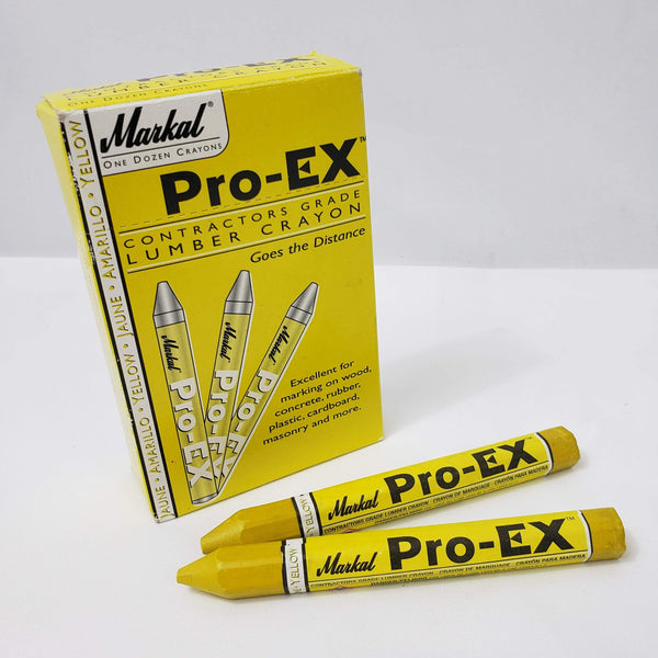 Markall Pro-EX Contractors Grade Lumber Crayons Lot Of 6 Colors
