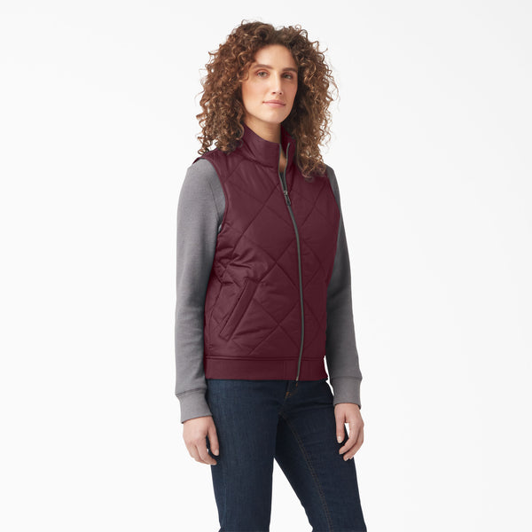 DICKIES Women's Quilted Vest - FE800 – WORK N WEAR