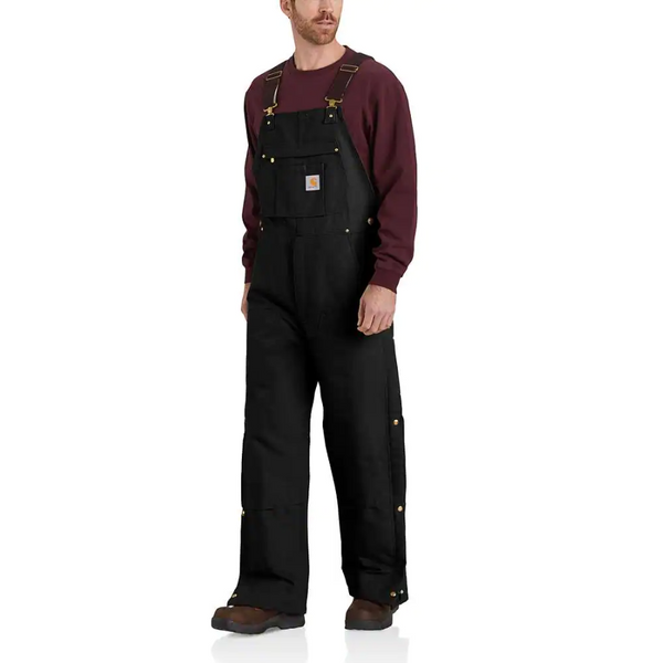 Carhartt Loose Fit Firm Duck Insulated Bib Overall - 104393 – WORK N WEAR