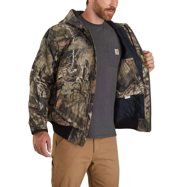 Camo carhartt outlet jacket men's