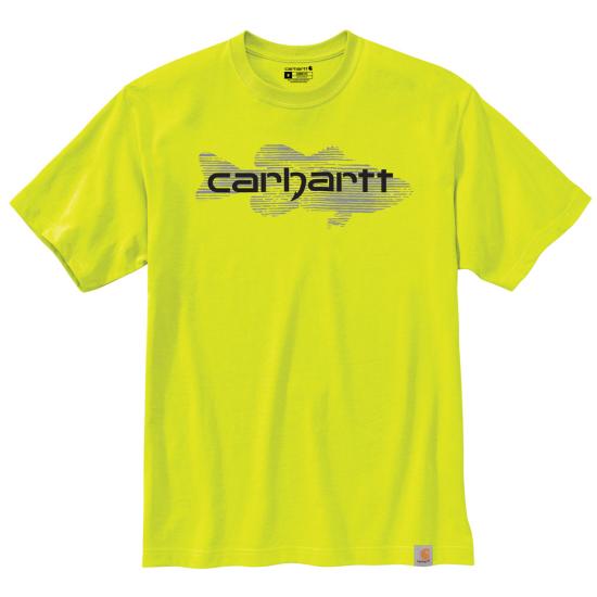 Carhartt Loose Fit Heavyweight Short-Sleeve Fish Graphic T-Shirt