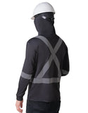 FORCEFIELD Hooded Ultrasoft Technical Long Sleeve Safety T-Shirt 022-SPXCSA