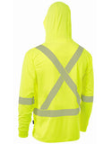 FORCEFIELD Hooded Ultrasoft Technical Long Sleeve Safety T-Shirt 022-SPXCSA