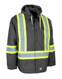 Forcefield Hi-Vis Hoodie Shacket With Detachable Hood 024-EP34