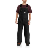 Carhartt Men's Washed Duck Quilt Lined Bib Overall - 104031