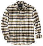 Carhartt Rugged Flex® Relaxed Fit Midweight Flannel Long-Sleeve Plaid Shirt - 106352