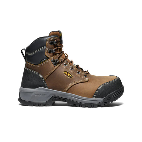 KEEN Women's Evanston 6" Waterproof CSA Work Boot (Carbon-Fiber Toe) 1029856