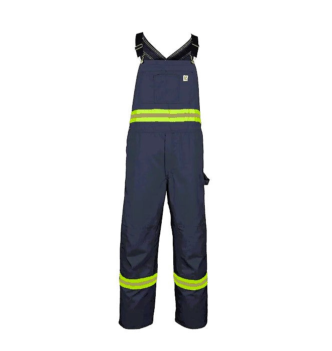 BIG BILL Unlined Industrial Bib Overall with Reflective Material - 178BF