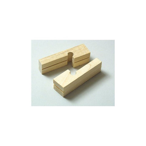 PROXTRO Masonary Wood Line Blocks - 2Pack