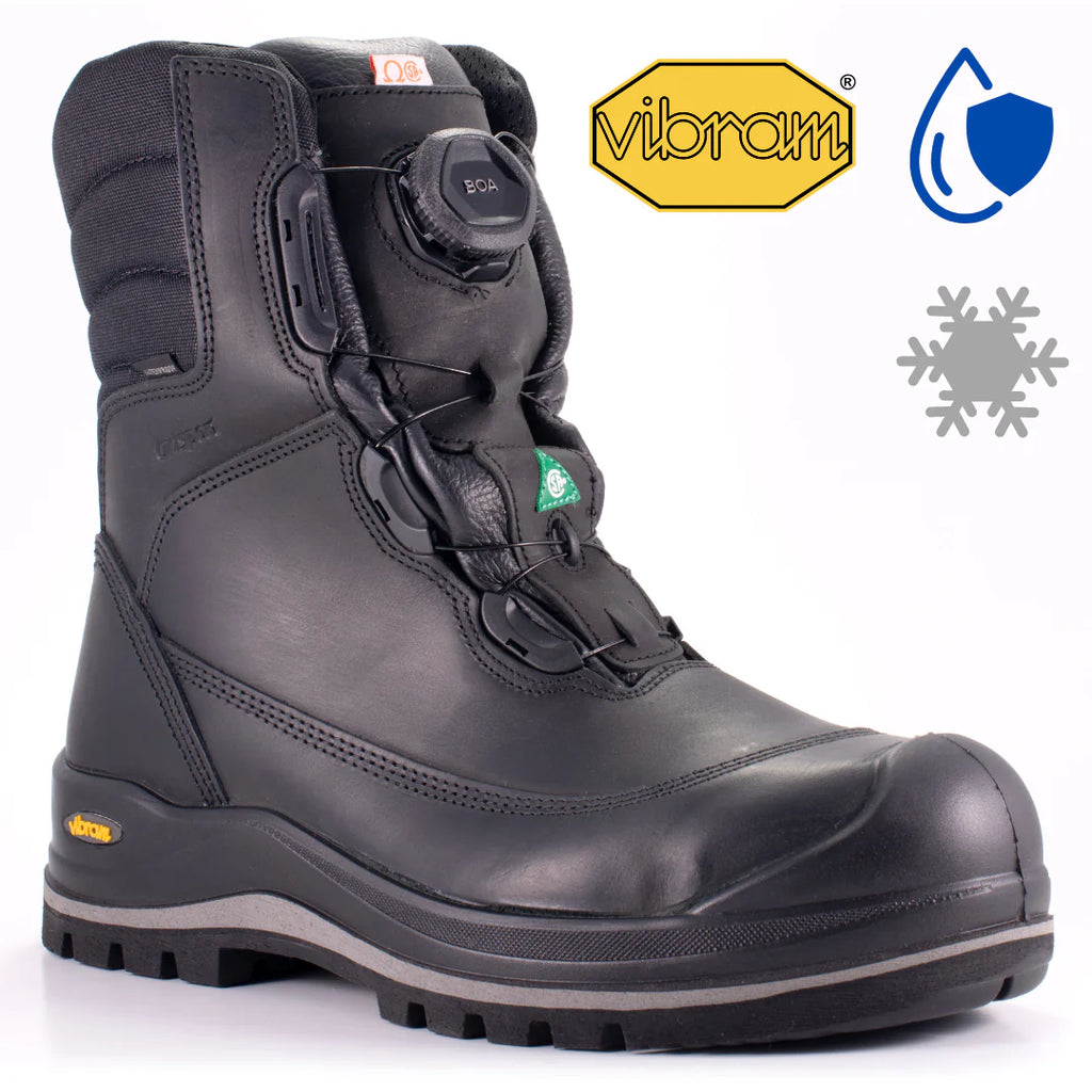 GRISPORT BOA HAWK Insulated 8 CSA Work Boot 702379 CD6K Black 12