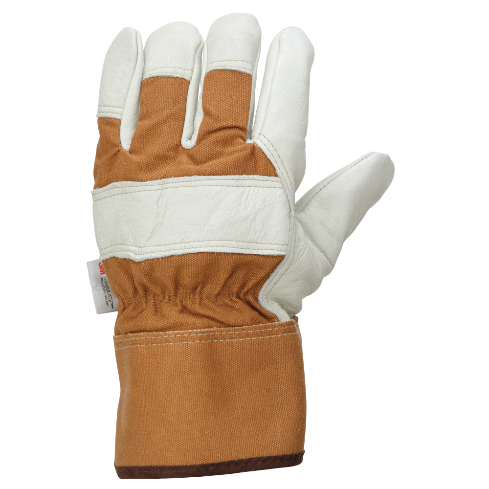 Tough Duck Cow Grain Palm Lined Fitters Glove - GI8606