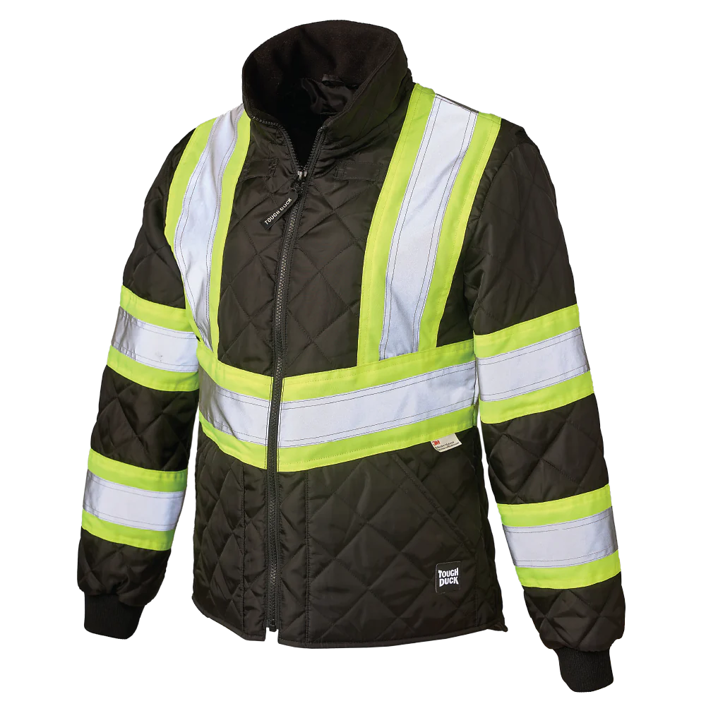 Tough Duck Women's Quilted Safety Freezer Jacket - SJ47