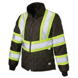 Tough Duck Women's Quilted Safety Freezer Jacket - SJ47