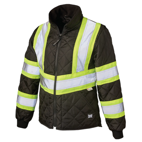 Tough Duck Women's Quilted Safety Freezer Jacket - SJ47