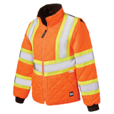 Tough Duck Women's Quilted Safety Freezer Jacket - SJ47