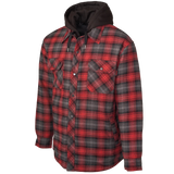 Tough Duck Quilt Lined Hooded Flannel Jac-shirt WS06