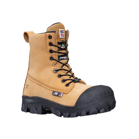 BIG BILL Traction 4X4 Waterproof 8" Metal Free Work Boots