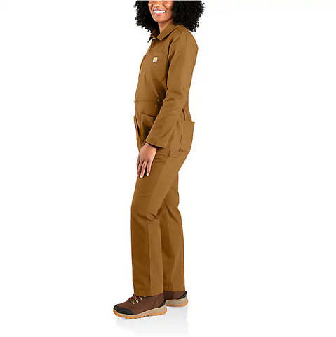 Carhartt Women's Rugged Flex Relaxed Fit Canvas Work Pants - 105113-217-2S
