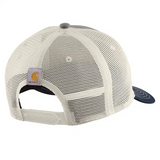 Carhartt Canvas Mesh-Back Montana Longhorn Patch Cap - 106343