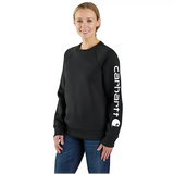 Carhartt Women's Relaxed Fit Midweight Graphic Crewneck Sweatshirt - 106718