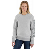 Carhartt Women's Relaxed Fit Midweight Graphic Crewneck Sweatshirt - 106718