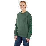 Carhartt Women's Relaxed Fit Midweight Graphic Crewneck Sweatshirt - 106718