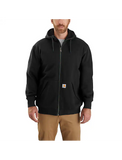 CARHARTT Rain Defender® Loose Fit Midweight Thermal-Lined Full-Zip Hooded Sweatshirt 104078