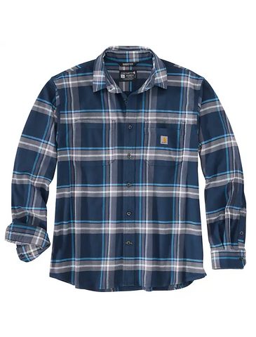 Carhartt 105945 Rugged Flex Relaxed Fit Plaid shirt