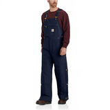 Carhartt Men's Loose Fit Firm Duck Insulated Bib Overall - 106672