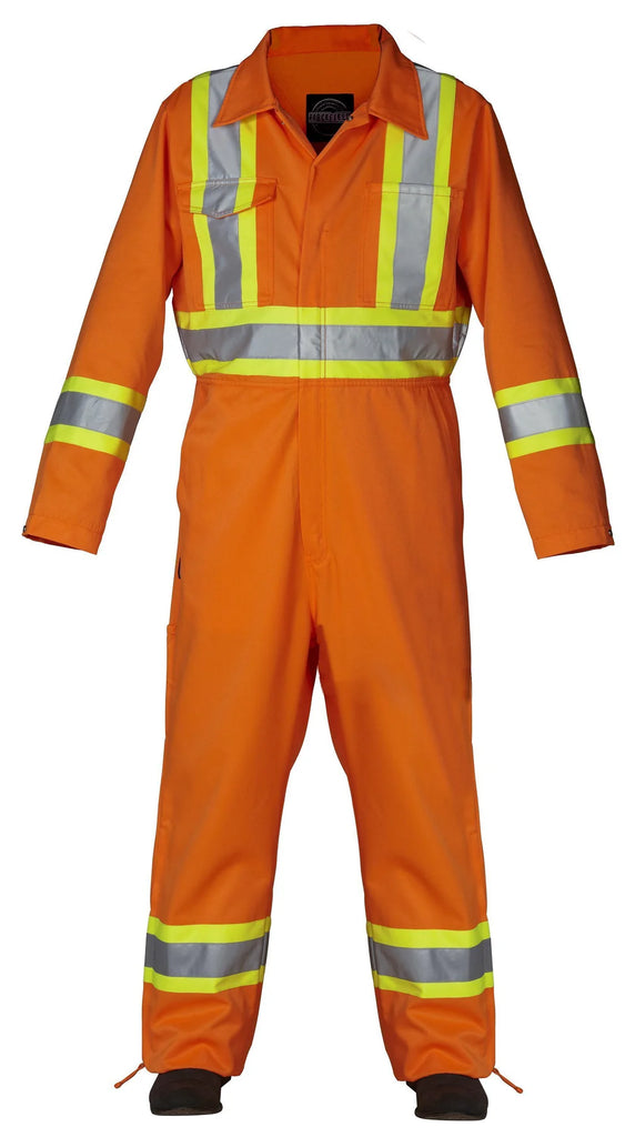 FORCEFIELD Unlined Hi-Vis Coverall 024-OR145