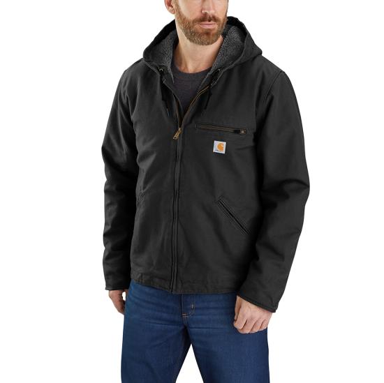 Carhartt Washed Duck Sherpa Lined Jacket - 104392