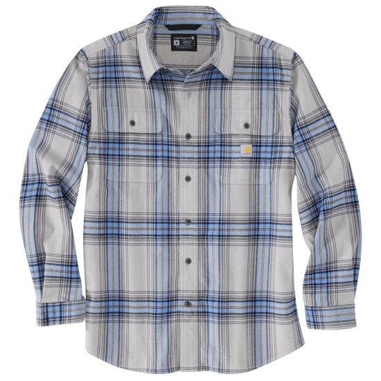 Carhartt Loose Fit Heavyweight Flannel Long-Sleeve Plaid Shirt - 105947