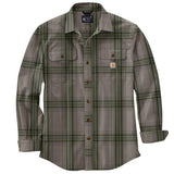 Carhartt Loose Fit Heavyweight Flannel Long-Sleeve Plaid Shirt - 105947