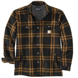 Carhartt Relaxed Fit Flannel Sherpa-Lined Shirt Jacket - 106354