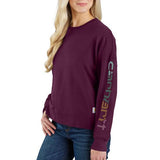 Carhartt Women's TENCEL™ Fiber Series Loose Fit Sleeve Graphic Sweatshirt - 106890