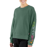 Carhartt Women's TENCEL™ Fiber Series Loose Fit Sleeve Graphic Sweatshirt - 106890