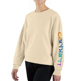 Carhartt Women's TENCEL™ Fiber Series Loose Fit Sleeve Graphic Sweatshirt - 106890