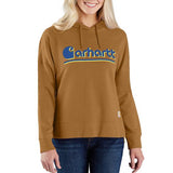 Carhartt Women's TENCEL™ Fiber Series Loose Fit Fall Graphic Hooded Sweatshirt - 106918