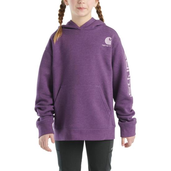 Carhartt Long-Sleeve Graphic Sweatshirt - Girls - CA7055