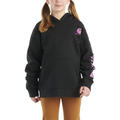 Carhartt Long-Sleeve Graphic Sweatshirt - Girls - CA7057