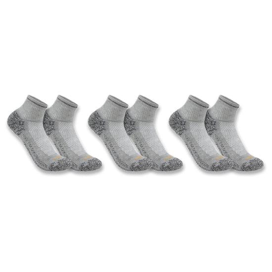 Carhartt Force® Midweight Quarter Sock 3-Pack - SQ5283