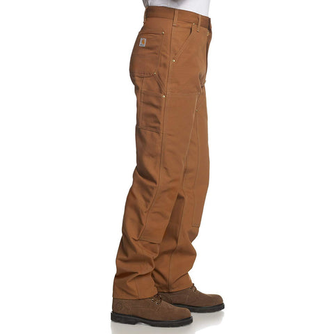 Finally got my double front work pant! Carhartt, made in the USA! Sooo  ridgid when i got it! Washed it ar 60 celcius with softner, now its much  better! 28x30, i streached
