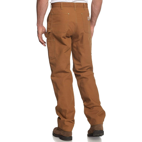  Carhartt Mens Firm Duck Double-Front Work Dungaree Pant B01
