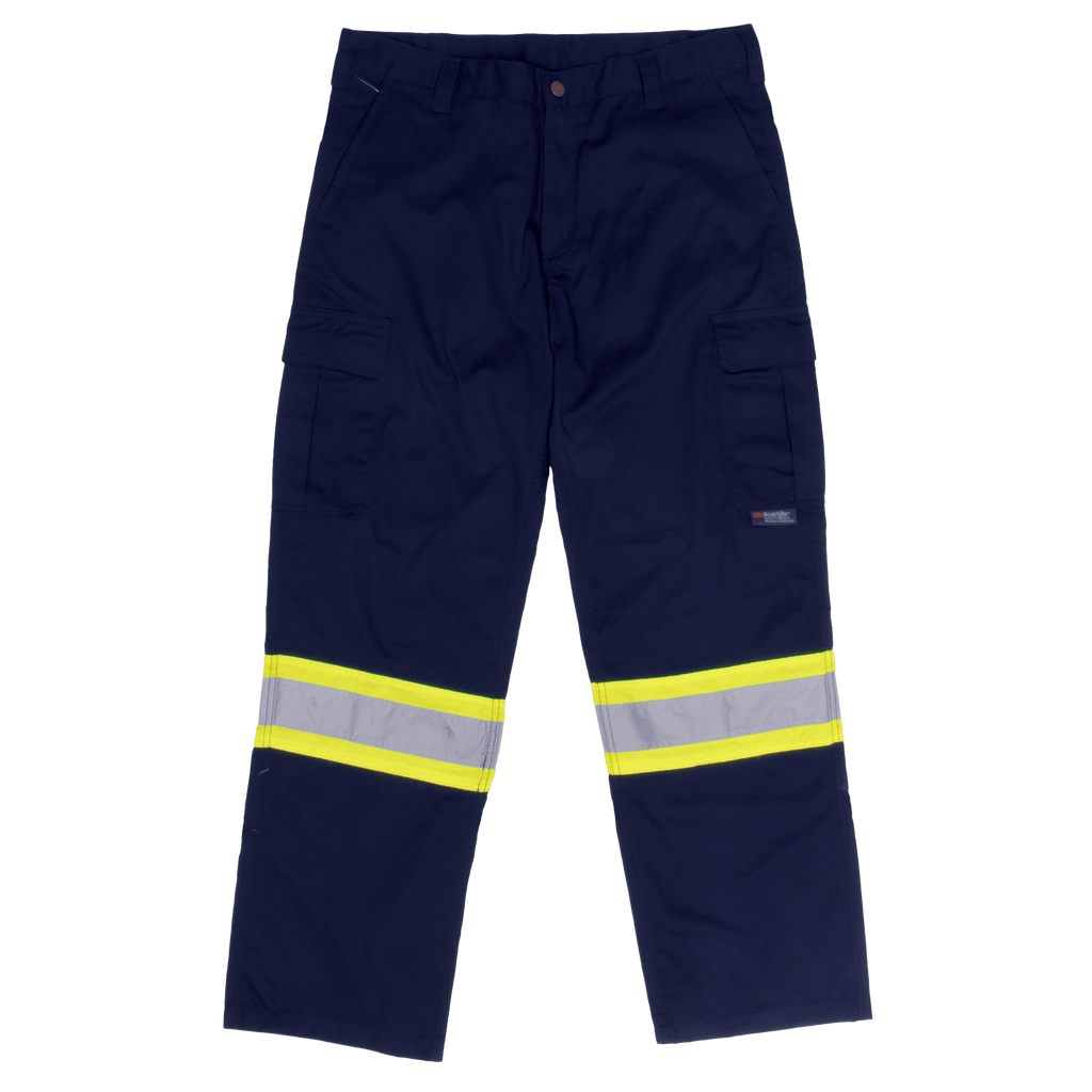 Jonsson Workwear  Work Jeans with Reflective Tape