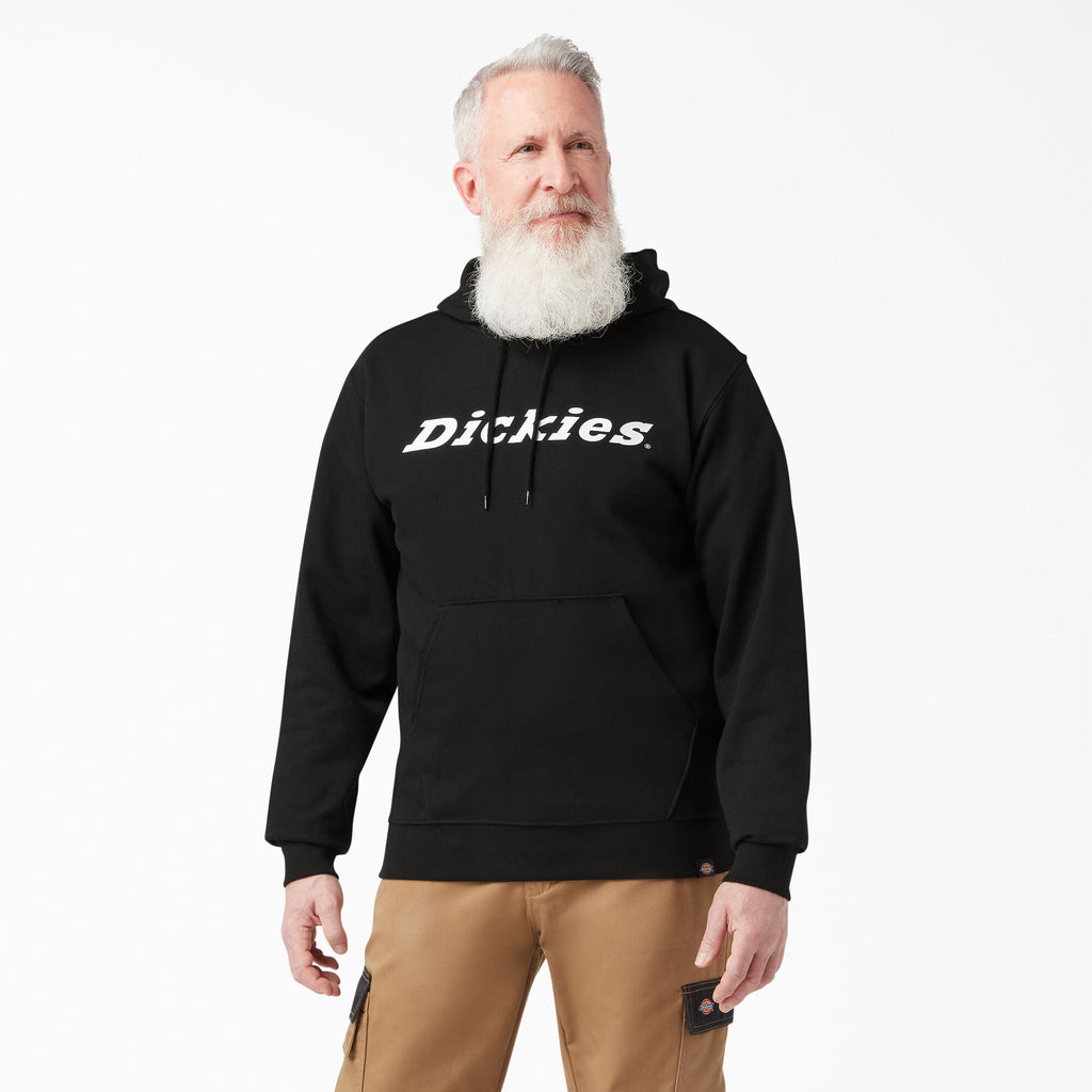 DICKIES Relaxed Fit Logo Fleece Pullover Hoodie - TW45 – WORK N WEAR