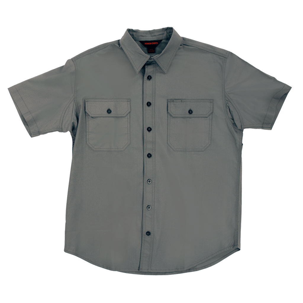 Tough Duck Short Sleeve Stretch Ripstop Shirt WS20 – WORK N WEAR