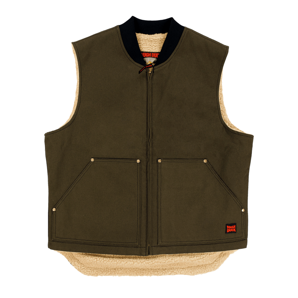 Tough Duck Men's Sherpa Lined Vest